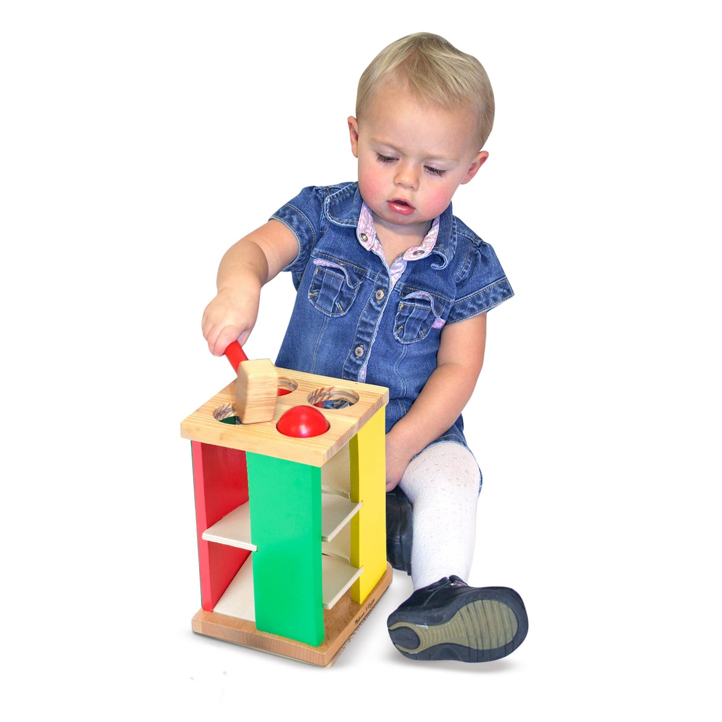 Melissa & Doug Pound And Roll Tower | Developmental Toy | Motor Skills | Problem Solving | 2+ | Gift For Boy Or Girl