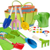 Kids Gardening Set 14Pcs Gardening Tools For Kids With Tote Bag,Watering Can, Shovel, Apron, Garden Book And More Educational St