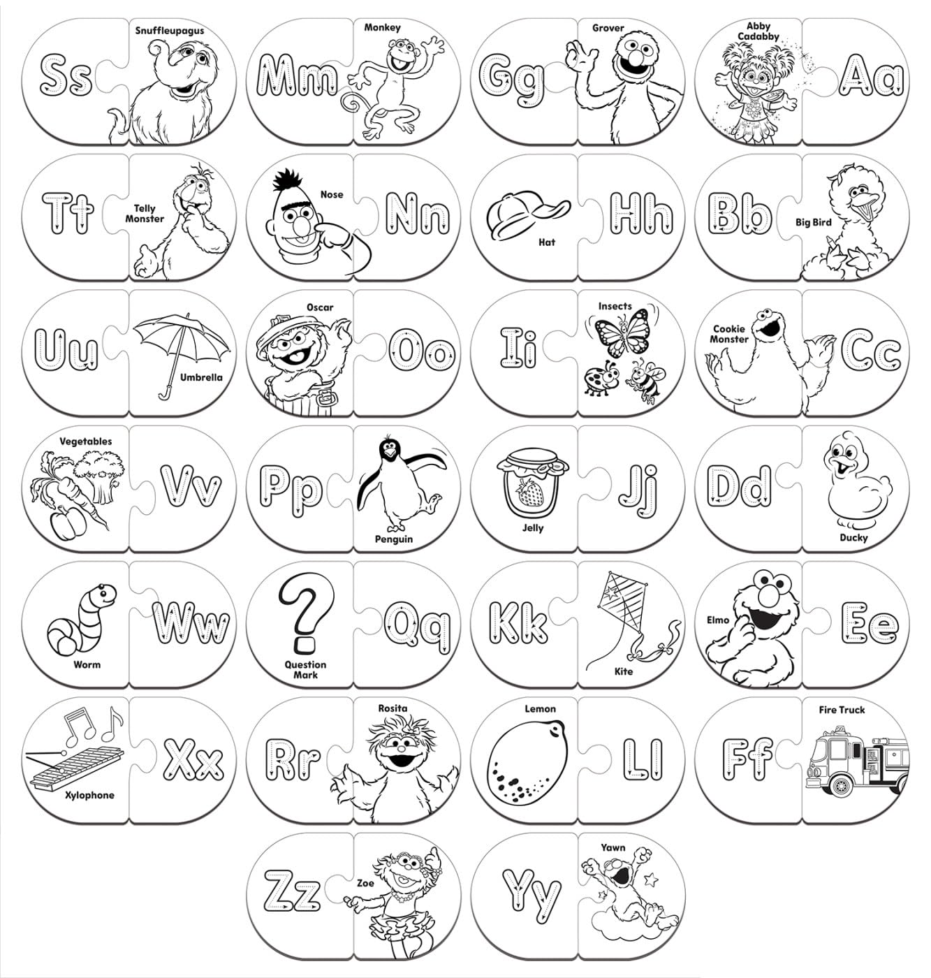 Sesame Street Alphabet