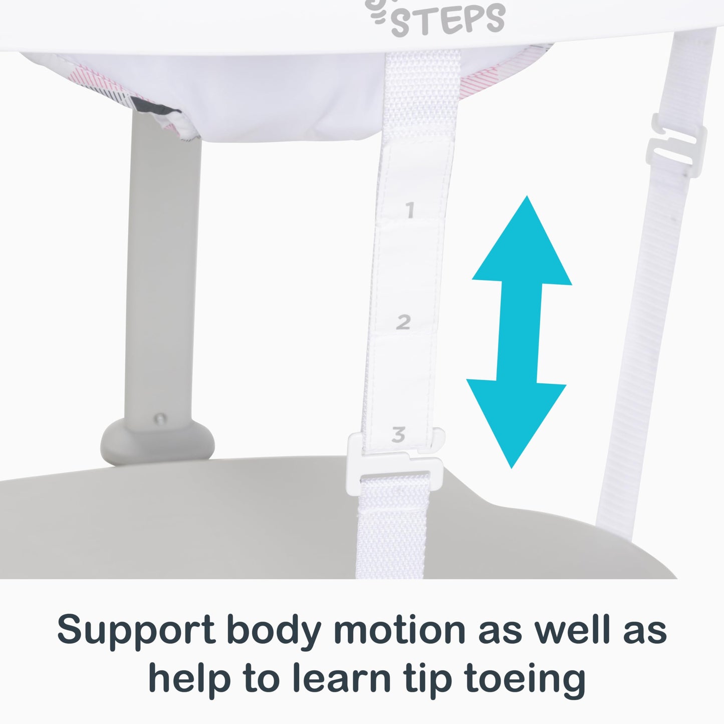 Smart Steps Bounce N Play 3-in-1 Activity Center, Harmony Pink