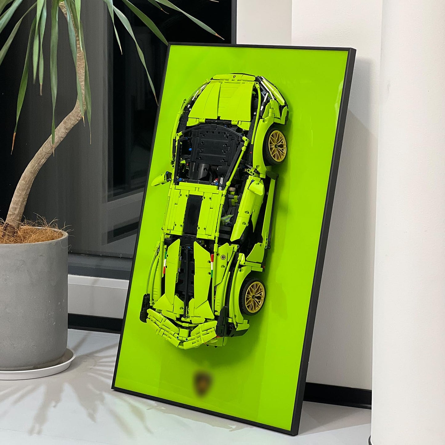 Iluane Display Wallboard For Lego Technic 42115 Lamborghini Si N Fkp 37, Adult Collectibles Lego Car Wall Mount For Building Bl