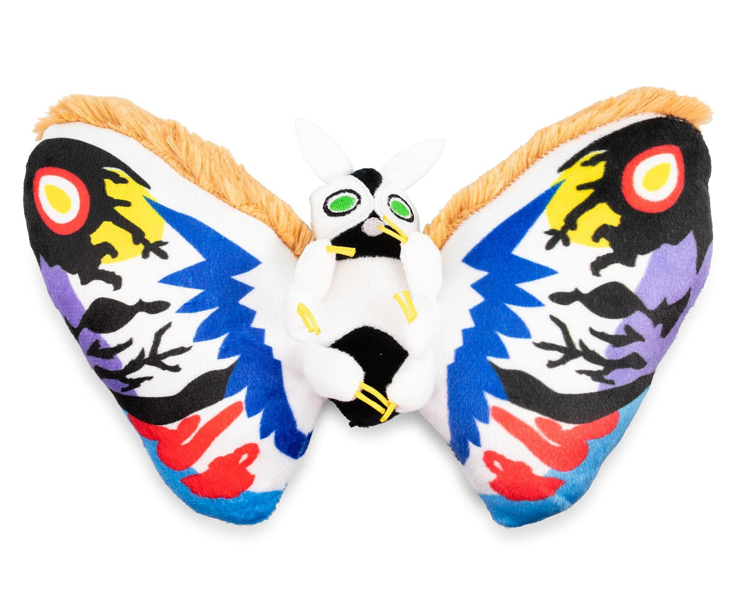 Godzilla Rainbow Mothra 10-Inch Character Plush Toy | Cute Plushies And Soft Stuffed Animals, Kids Room Decor Accessories | Kaiju Monster Gifts And Collectibles