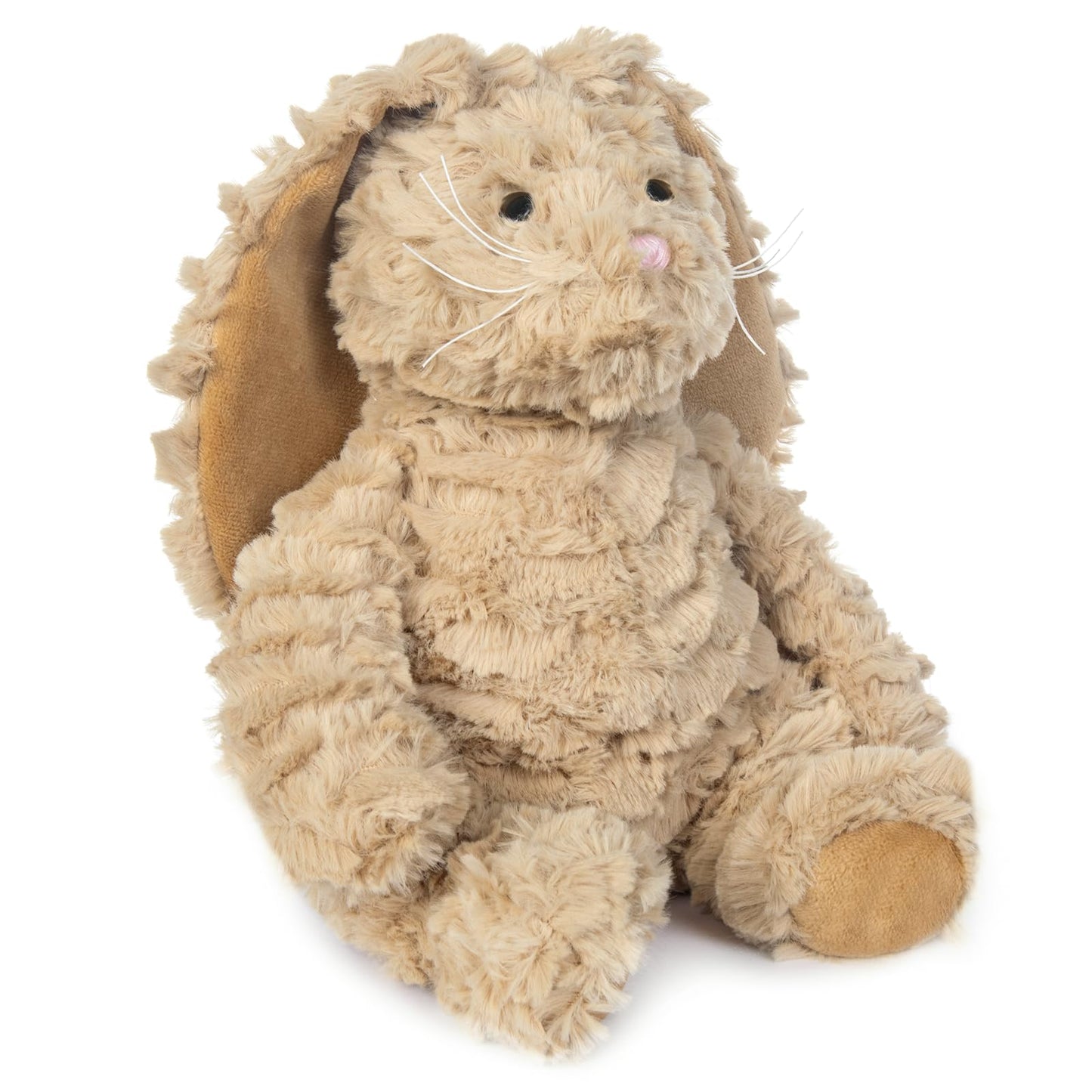 My Oli Stuffed Bunny Animal 11In Plush Rabbit With Floppy Ear Bedtime Friend Soft Toy Gifts For Girls Boys Kids, Brown