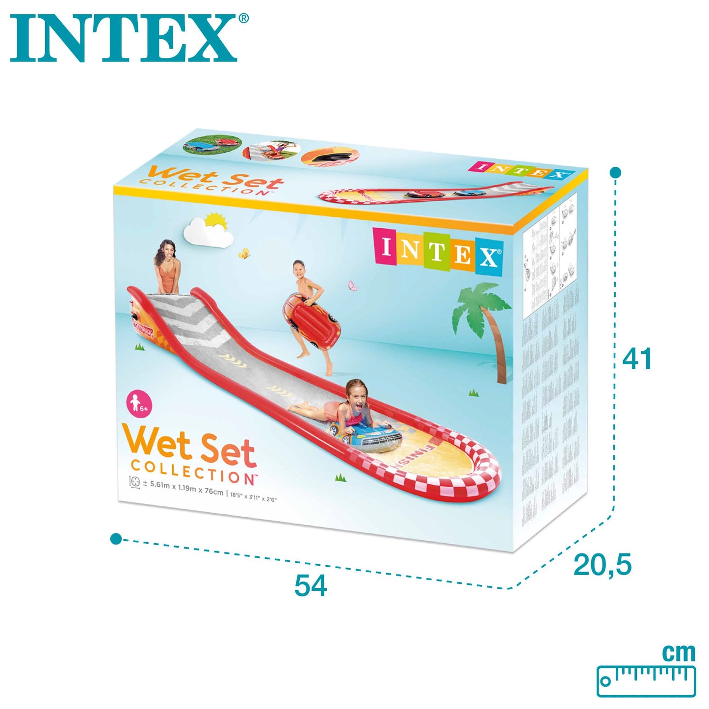 Intex 57167NP Racing Fun Slide