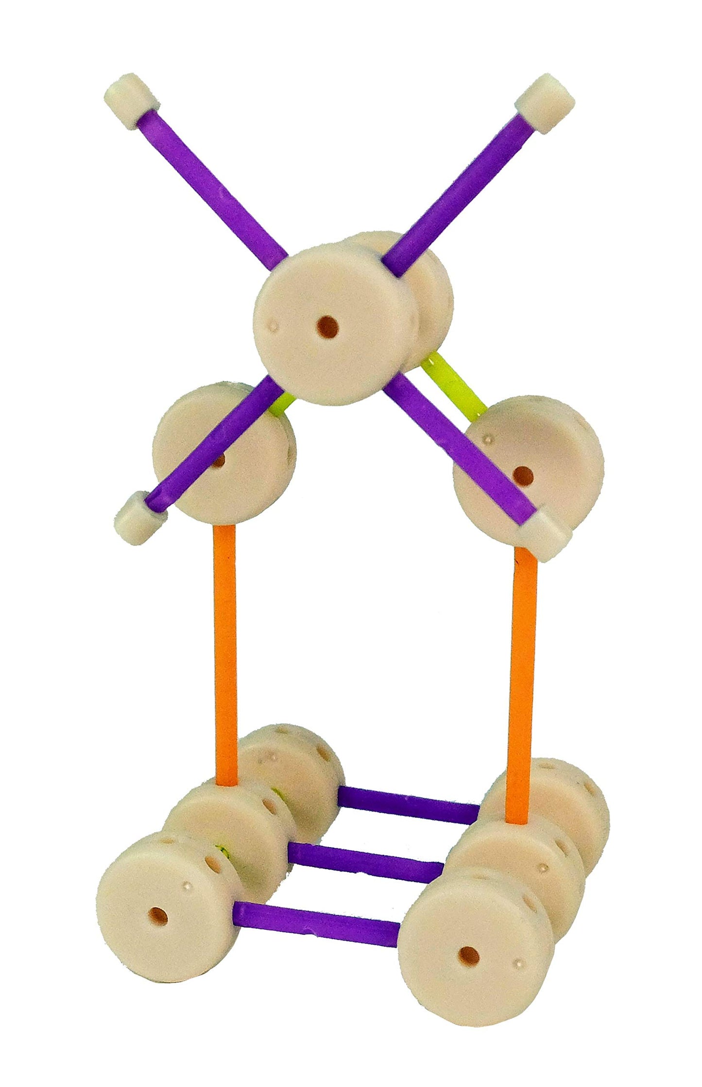 Worlds Smallest World'S Smallest Tinker Toys, Multicolor, Model:543