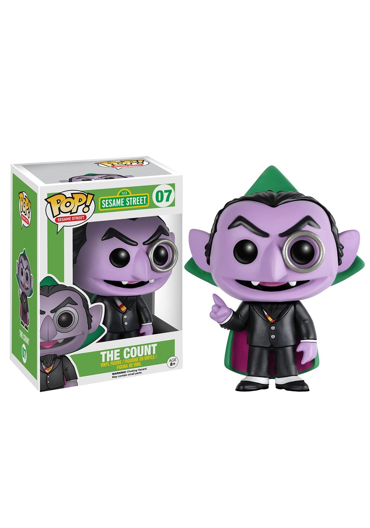Funko POP TV The Count Figure - 3.75" Gray Vinyl Collectible - Model FUN4911