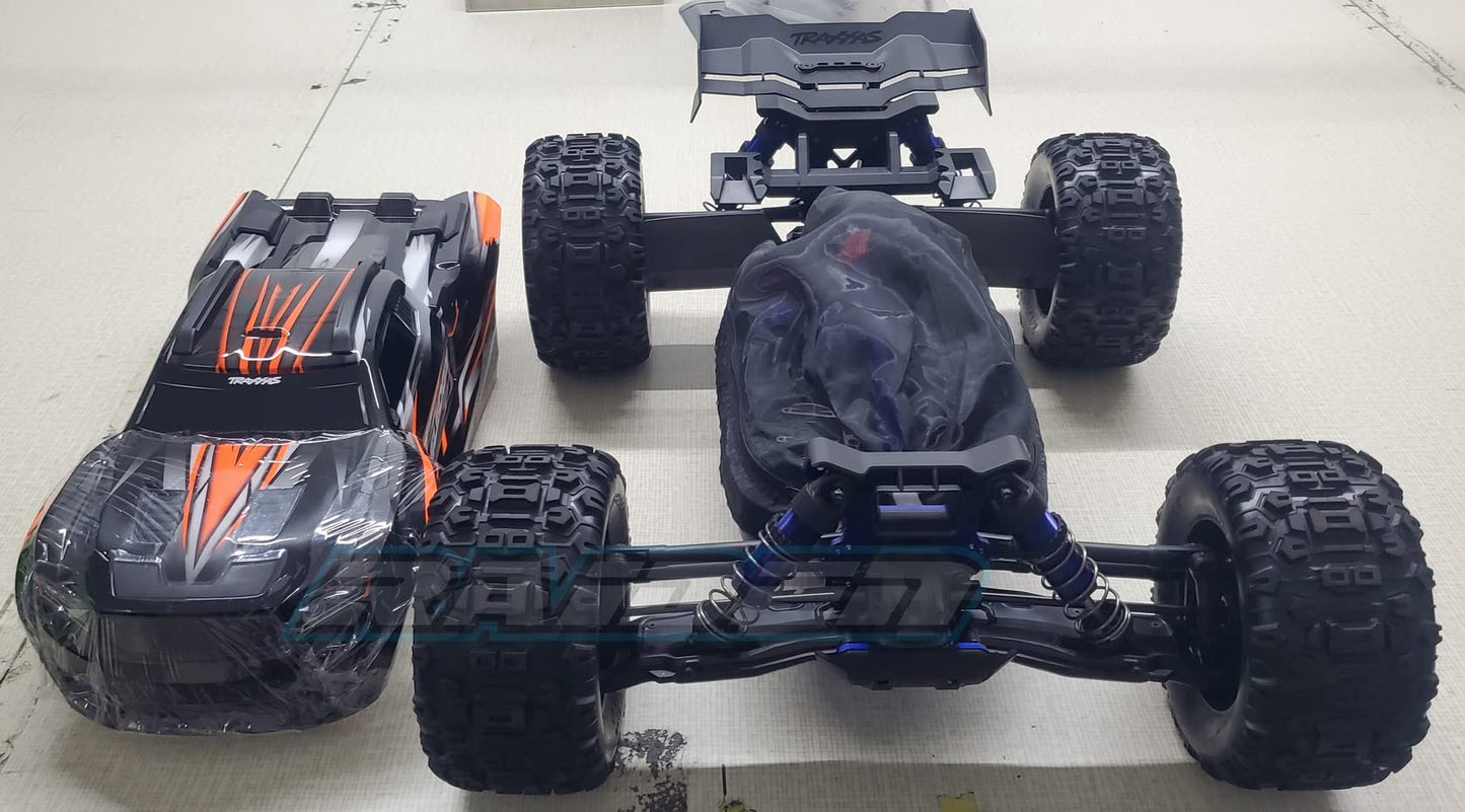 Chassis Guard Dirt Dust Resist Cover for Traxxas 1/8 Sledge Monster Truck #95076-4 - Resist Rocks Mud Sands Snow Leaves