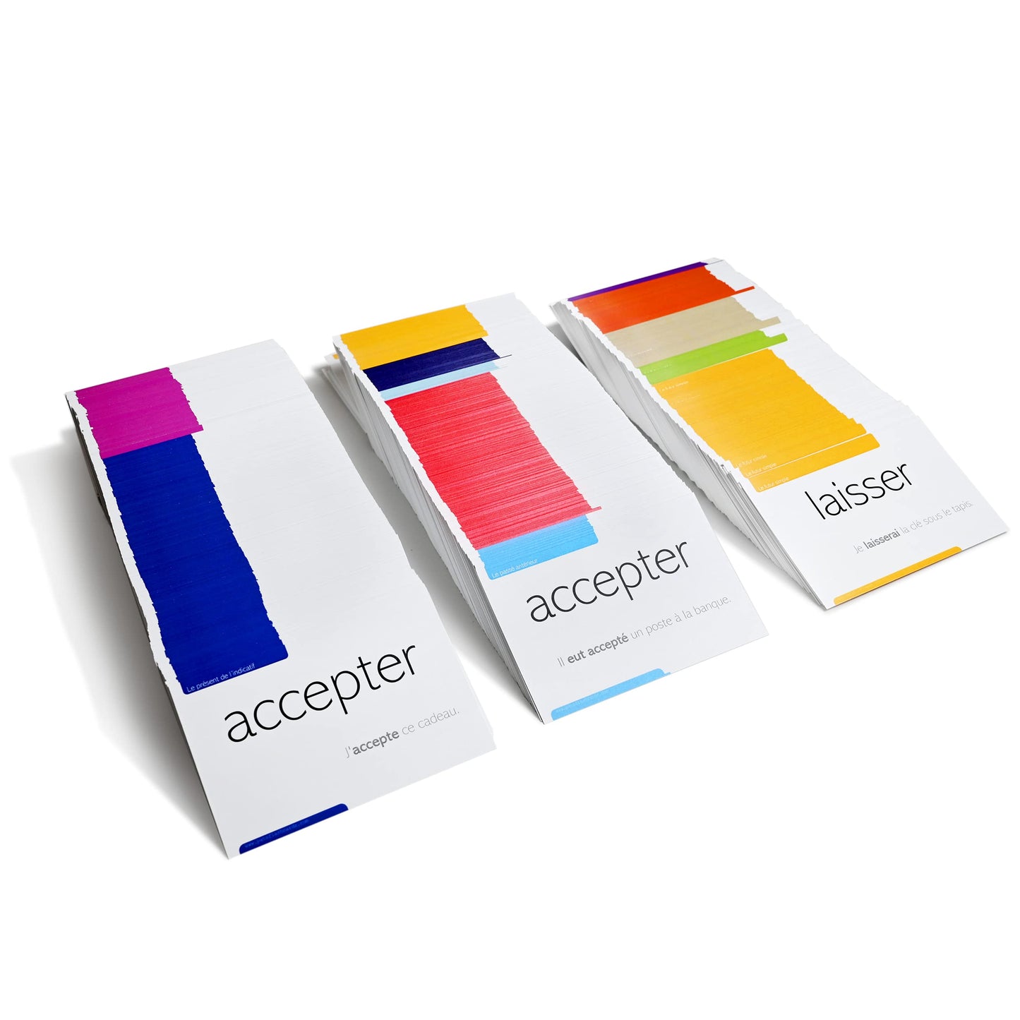 Pat's Flash Cards 800 French Conjugation Flash Cards - 200 Verbs, Full Examples & 11 Tenses - Medium Size