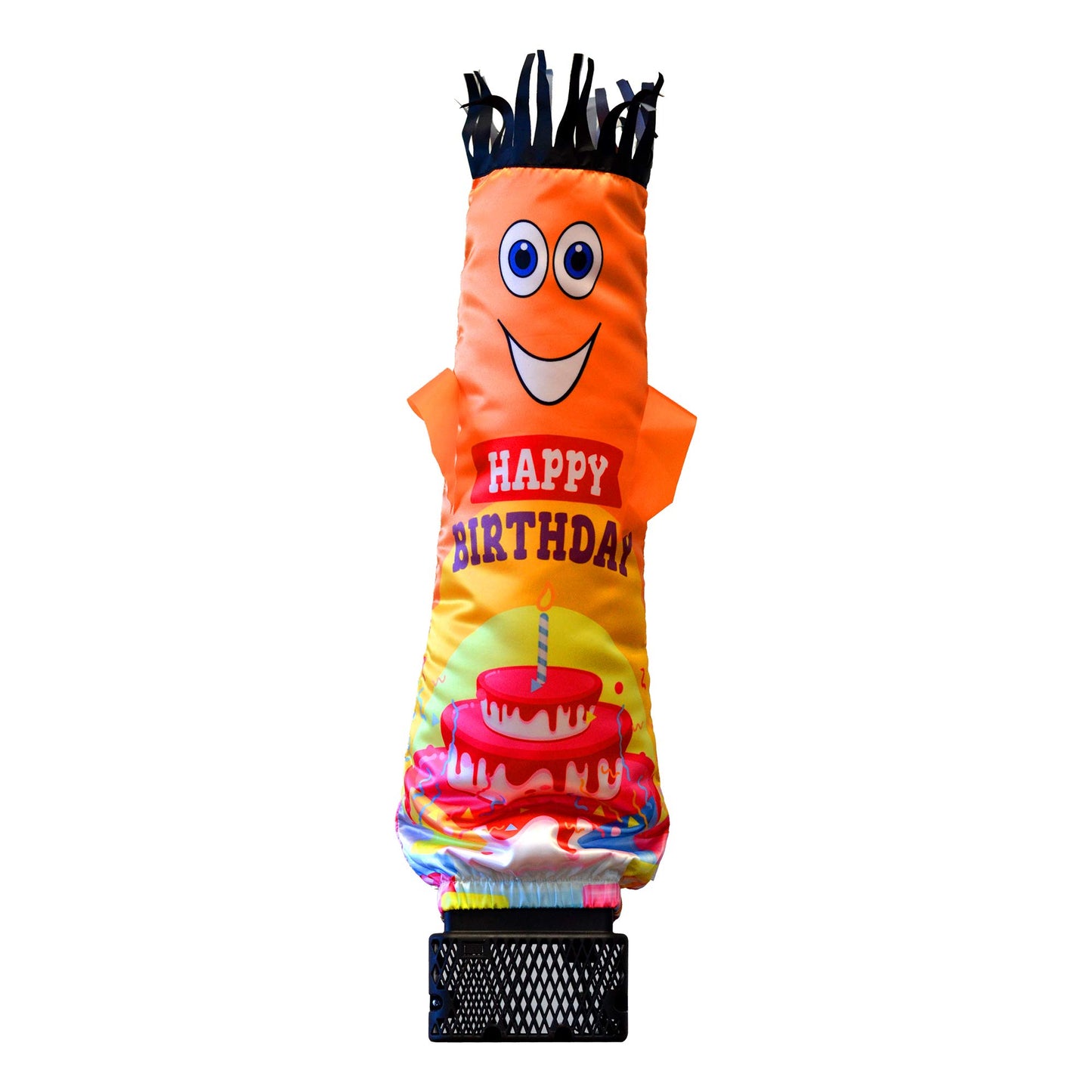Lookourway Air Dancers Mini Inflatable Tube Man Set - 29' Wacky Waving Inflatable Tube Guy With Blower For Desktop Advertising - Happy Birthday