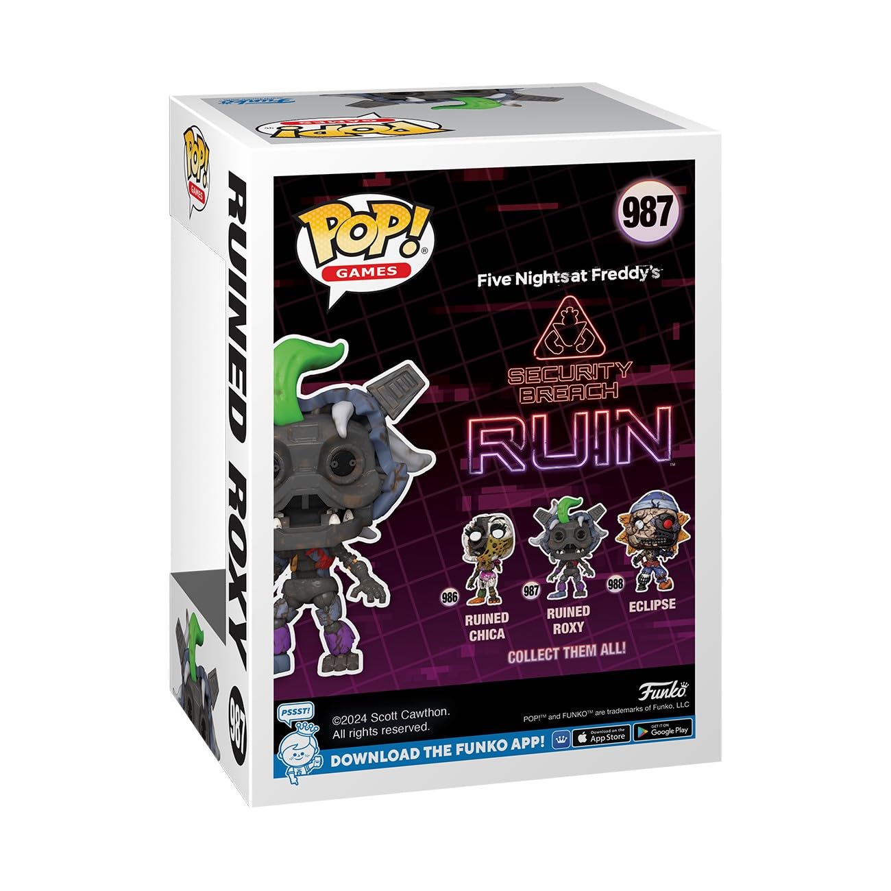 Funko Pop! Games: Ruin - Ruined Roxy - Roxy - Fnaf - Collectable Vinyl Figure - Gift Idea - Official Merchandise - For Kids & Ad