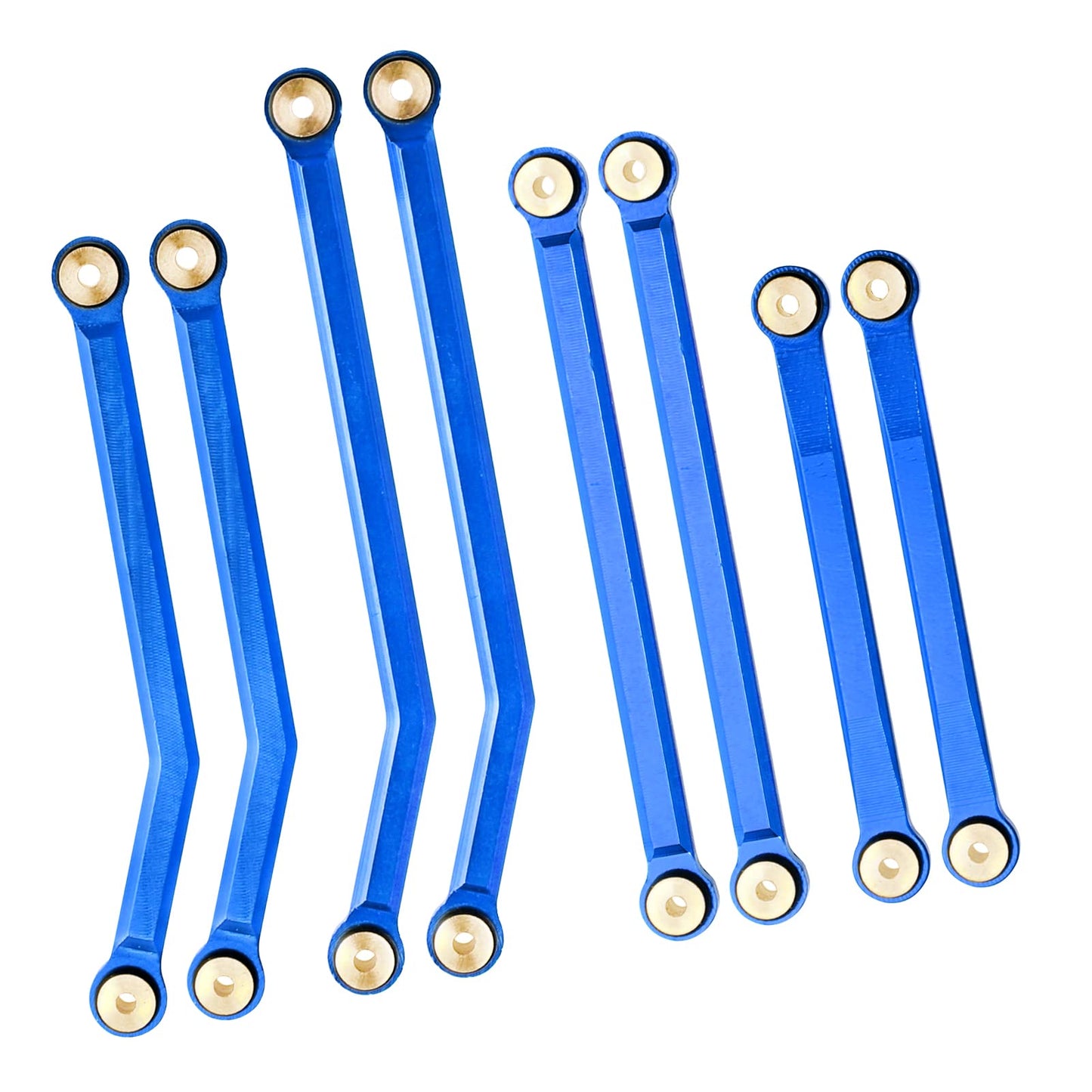 Hobbypark High Clearance Links Set Upgrades For Axial Scx24 C10 Axi00001 Wrangler Jlu Axi00002 Bronco Axi00006 1/24 Rc Crawler C
