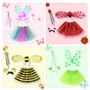 Seawhisper Princess Girls Dress Up Trunk Clothes For Kids Toddler Pretend Play Fairy Ladybug Bee Butterfly Costume Accessories 3