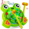 Play22 Whack A Frog Game - Toddler Toy for 2-5 Year Olds, Green Plastic, Model 6064, Ideal Birthday Gift for Early Developmental Learning