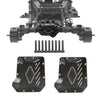 AMK TRX4 Brass Diff Cover 2PCS Front and Rear Axle Diff Cover TRX4 Portal Axle Housing for 1/10 RC Crawler TRX6 TRX4 Upgrade Par