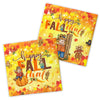 40Pcs Fall Napkins-Happy Fall Y'All Decorations Scarecrow Thanksgiving Autumn Disposable Paper Napkins For Harvest Fall Party De