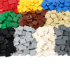 2×2 Tile ×500 Parts And Pieces Flat Moc Bricks, Multicolored Bulk Building Blocks For Smooth Surface Wall Floor, Toy Accessories Compatible With Major Brands