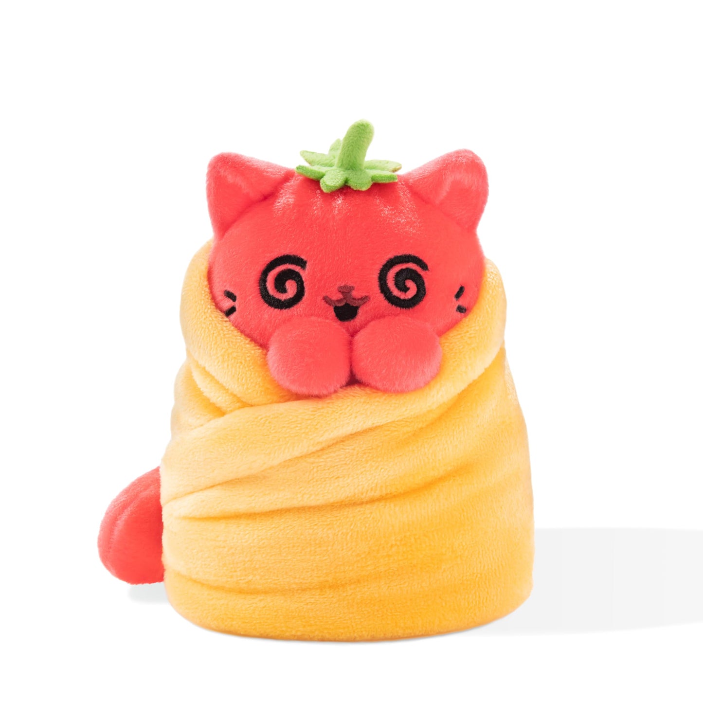 Purritos 7 Inch Plush Cat In Blanket Salsa