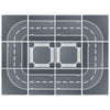 Homikidy Road Base Plates For City Road Building Block,12 City Street Plates,10'X10'Road Baseplates For City Street