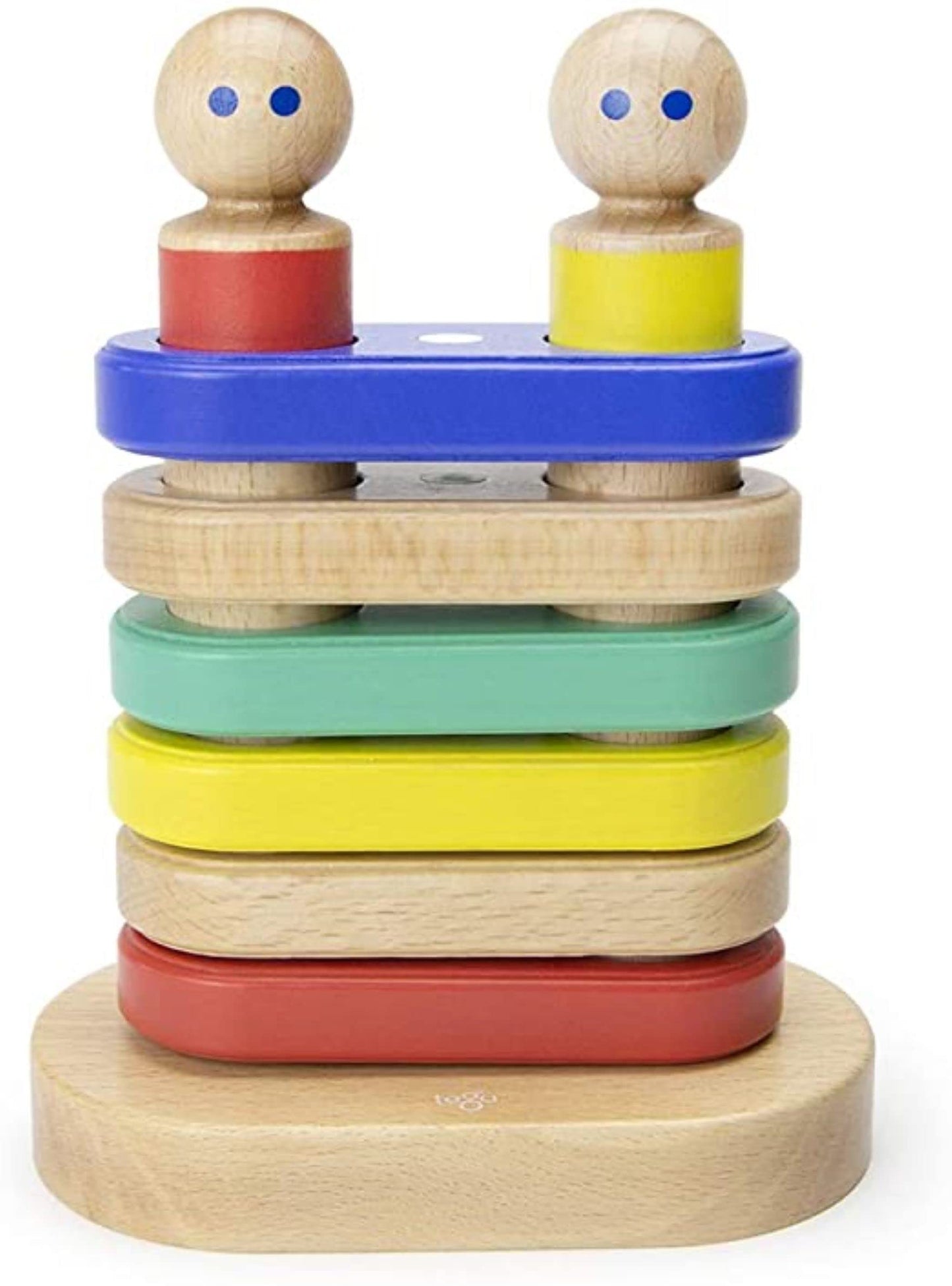 11 Piece Tegu Magnetic Floating Stacker Building Block Set, Big Top