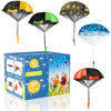 Spectabilis Army Parachute Toys For Kids Outdoor Toys, Tangle Free Figures Flying Toys For Kids Ages 4-8 And Up Boys Party Favor