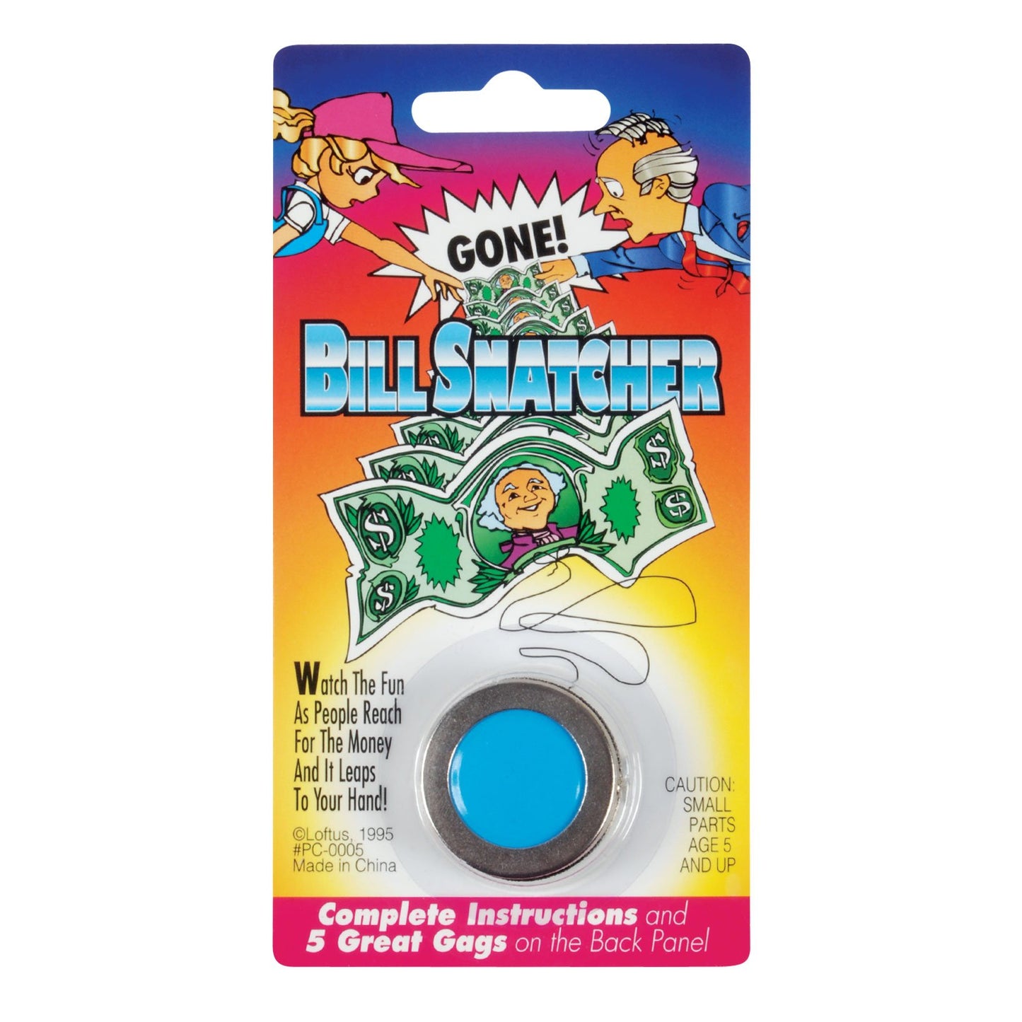 Dollar Bill Snatcher Magic Trick