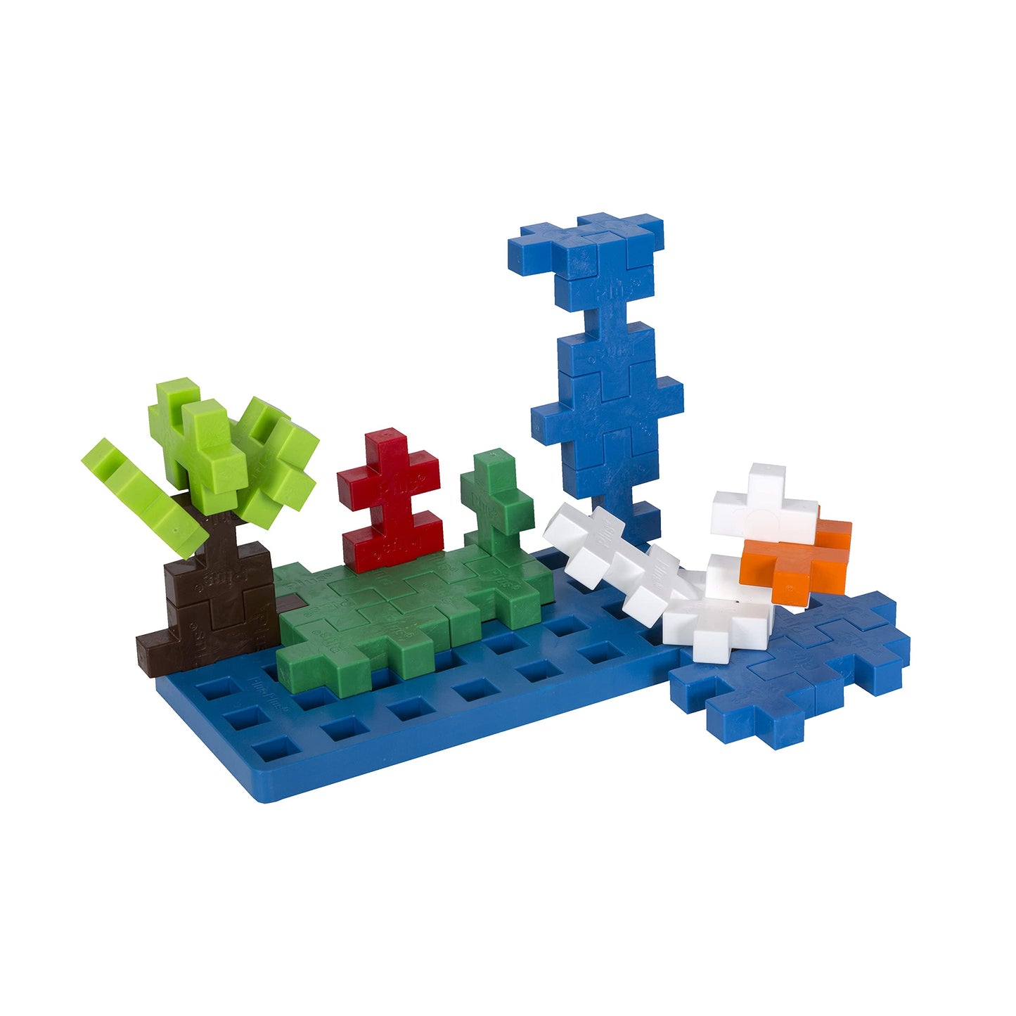 Plus Plus Big - Make & Go! - 46 Pieces - Construction Building Stem/Steam Toy, Interlocking Large Puzzle Blocks For Toddlers And