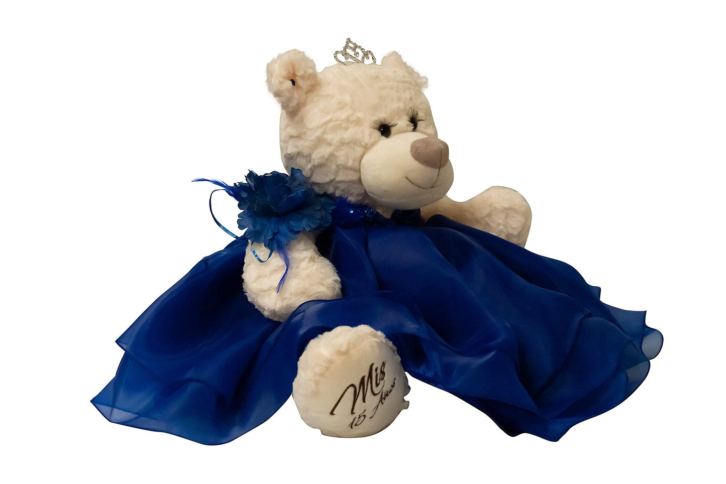 20' Quince Anos Quinceanera Last Doll Teddy Bear With Dress (Centerpiece) ~Royal Blue~ B16831-15