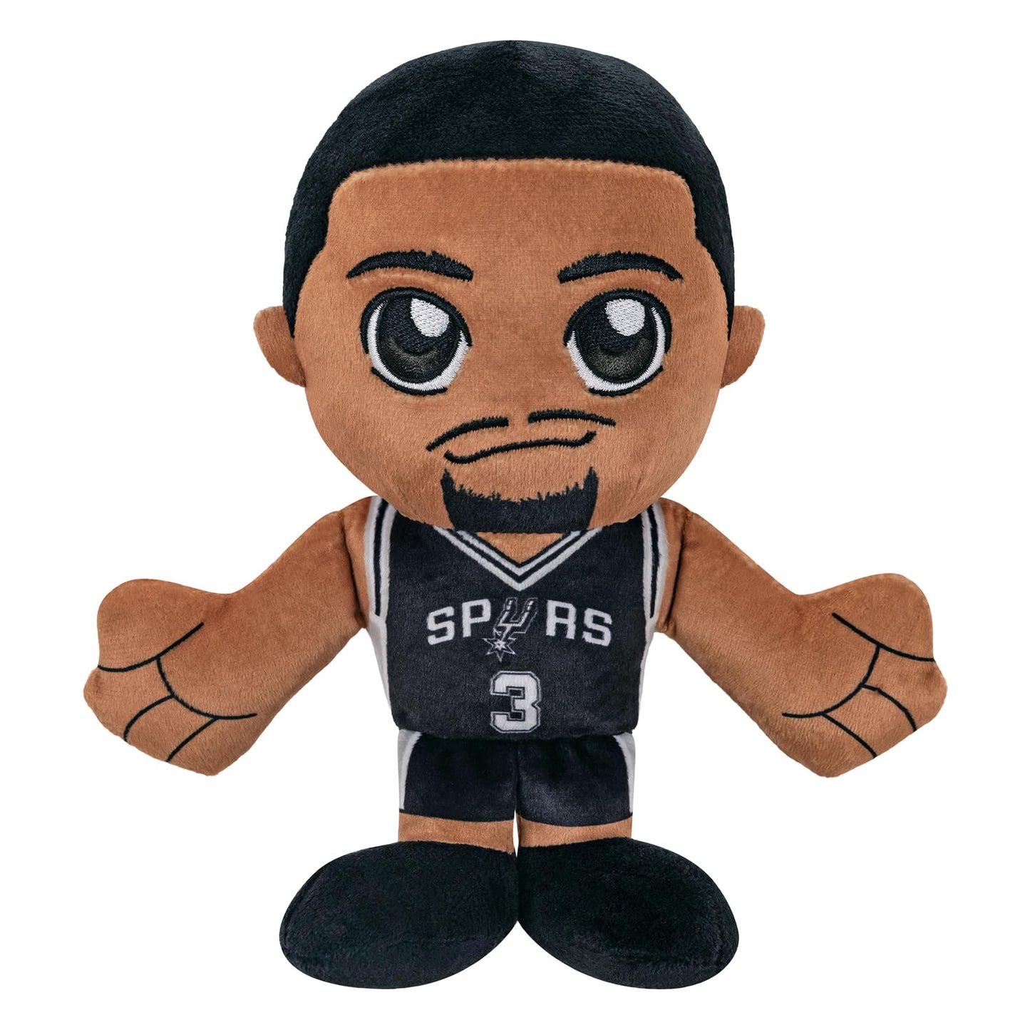 Bleacher Creatures San Antonio Spurs Keldon Johnson 8' Nba Kuricha Sitting Plush - Soft Chibi Inspired Nba Superstar