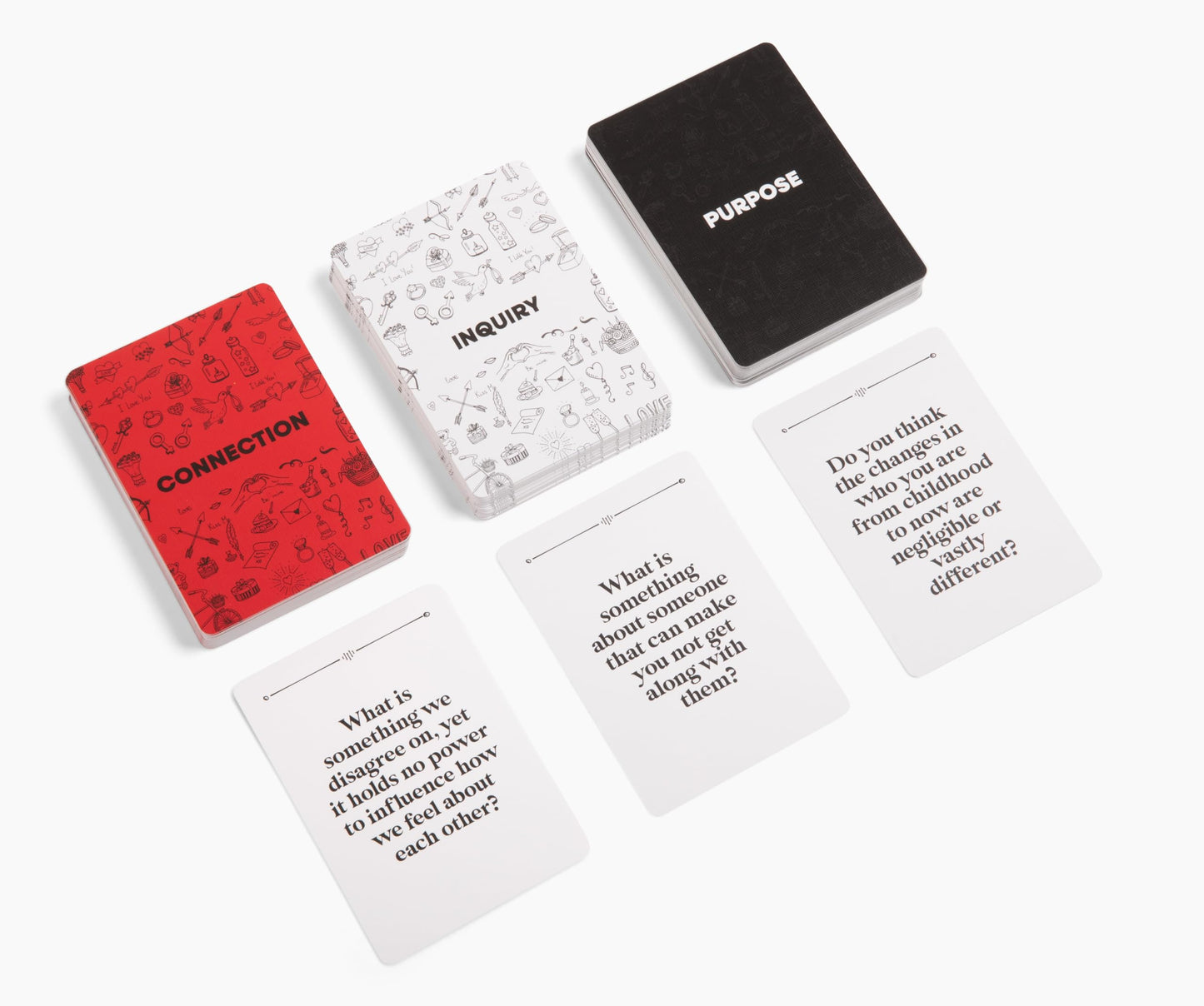 The School Of Mindfulness- Conscious Connections: A Question Game For Couples, A Meaningful And Mindful Way To Strengthen And De