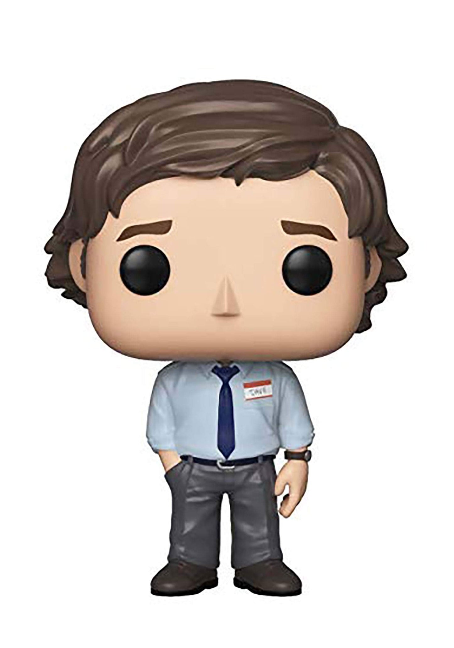 Funko Pop TV Jim Halpert Vinyl Figure - 1/6 Chance Rare Chase Variant - Multicolor Collectable - Model 34903 - Perfect Gift for Fans