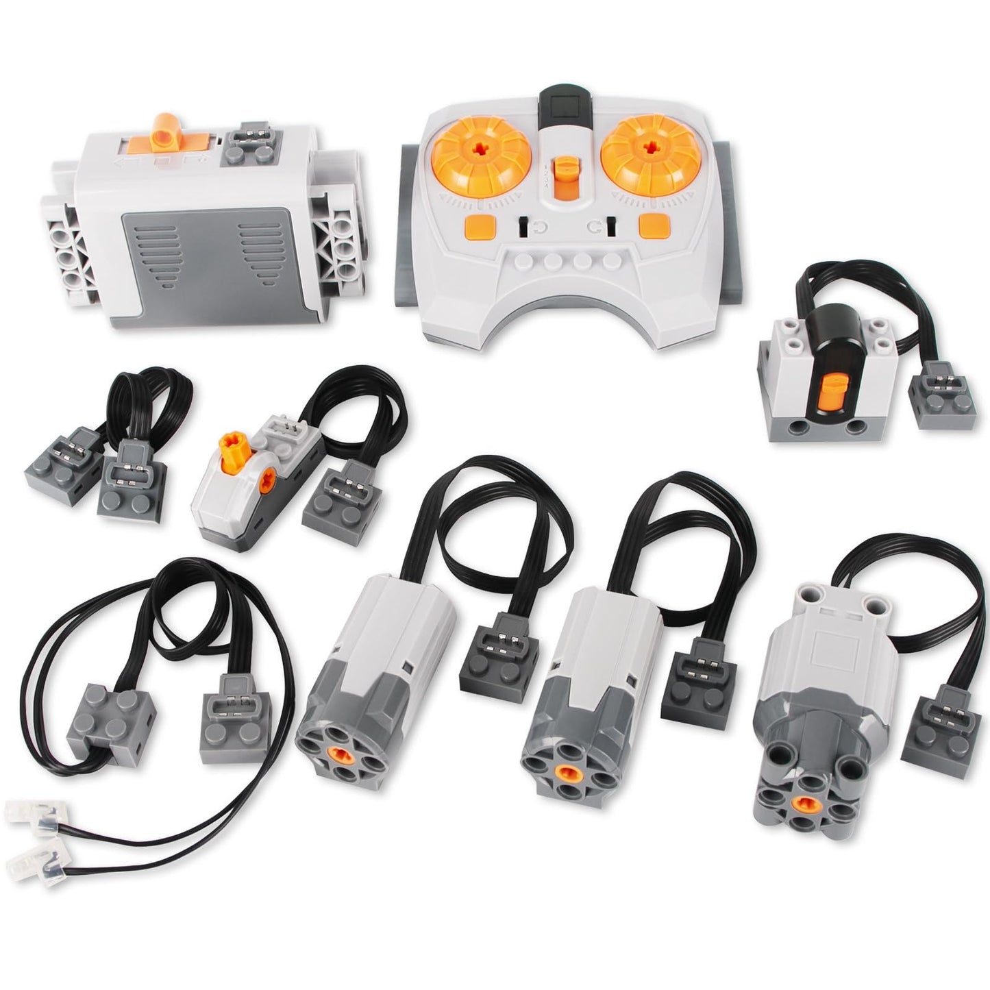 9-In-1 Motor Kit Compatible With Lego Technic, Motor Set With Powerful Motors, Advanced Control Functionality, Ultimate Compatib