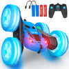 Remote Control Car for Boys 6-12 Year Old Double Sided 360Rotating 4WD Rechargeable RC Cars Race Stunt Toy Car for Kids Birthday