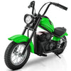 ELEMARA Electric Dirt Bike for Kids, 15 mph, 150lb Max, Green, 23.6x44.9x29.8 inches, Metal, Model WJL017LV