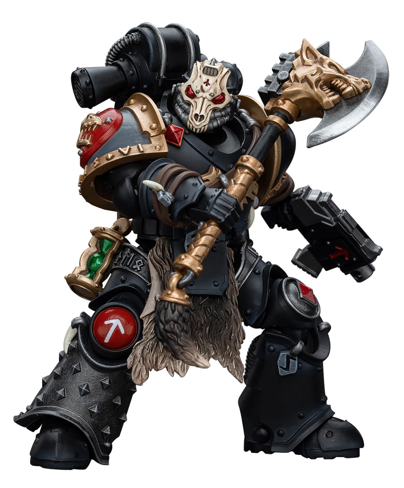 Joytoy Warhammer 40K 1/18 Action Figures, Space Wolves Deathsworn Pack Deathsworn 5 Perfect For Collectors & Decor, Ideal Gift F