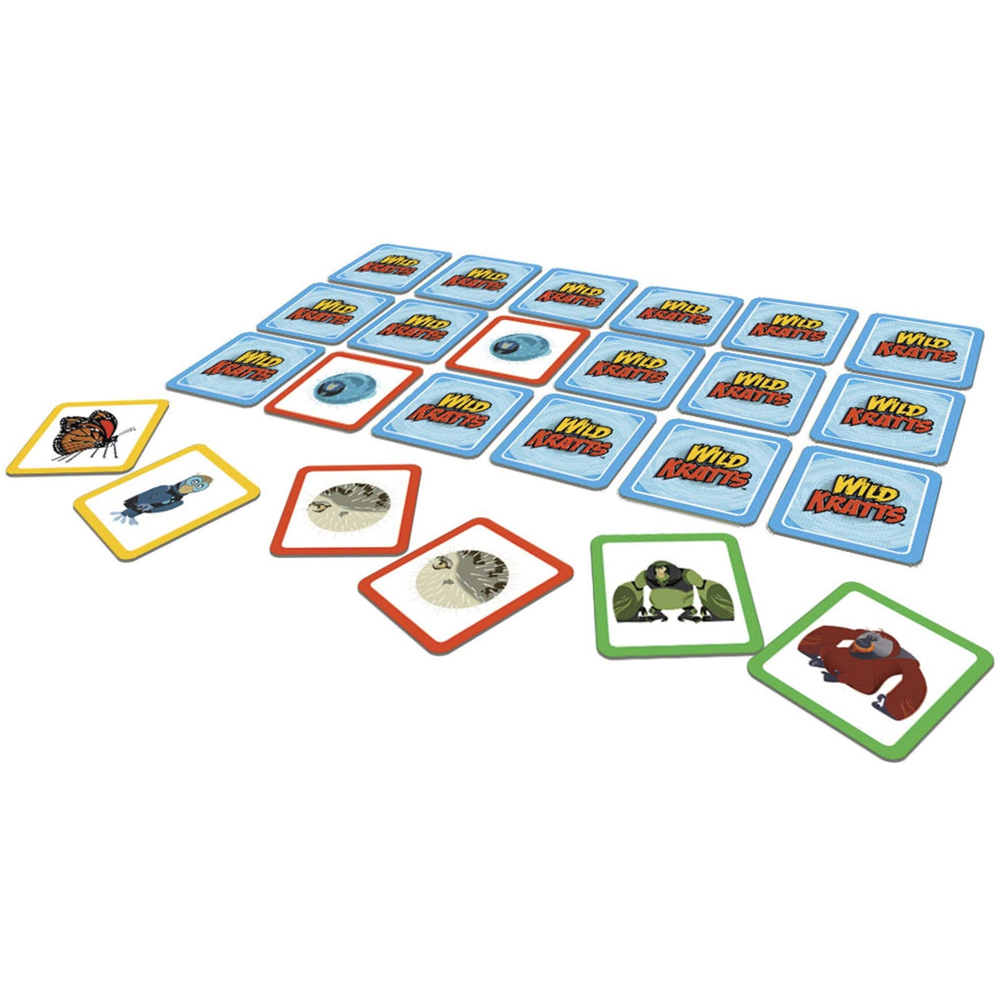Pressman Wild Kratts Make A Match In Box Game Multi-Colored, 5'', 60 Months To 180 Months