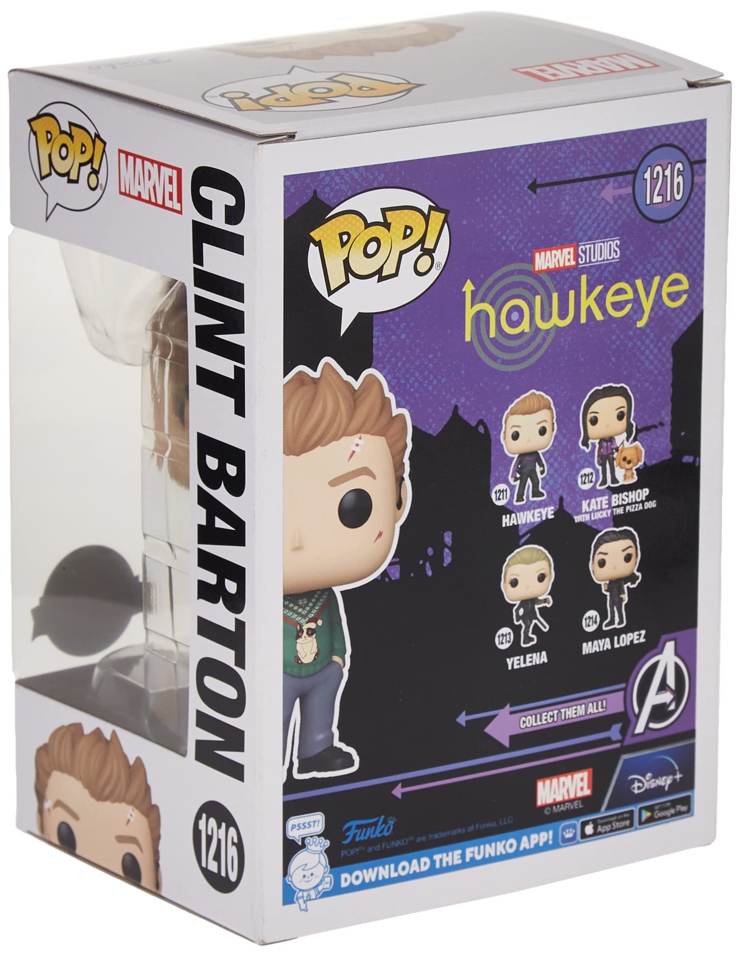 Funko Pop! #1216 Hawkeye - Clint Barton Christmas Sweater Pop! Vinyl - Target Exclusive