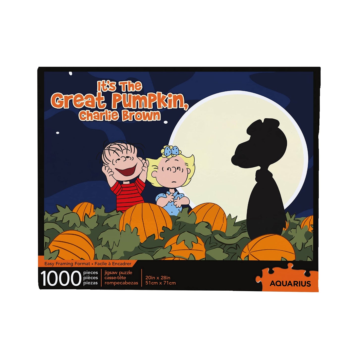 Peanuts It The Great Pumpkin Charlie Brown 1000 Piece Jigsaw Puzzle