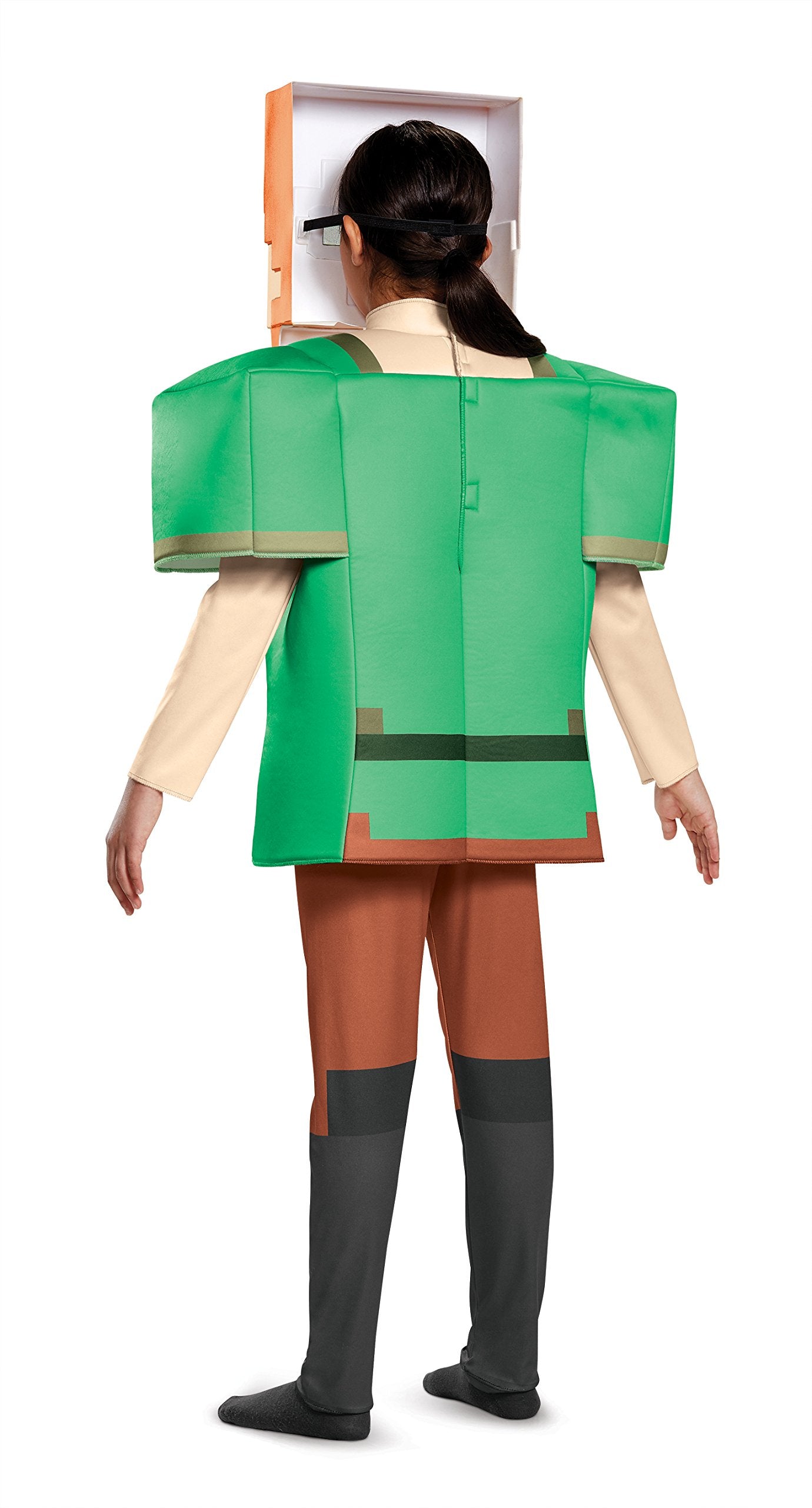 Alex Deluxe Minecraft Costume, Multicolor, Medium (7-8)