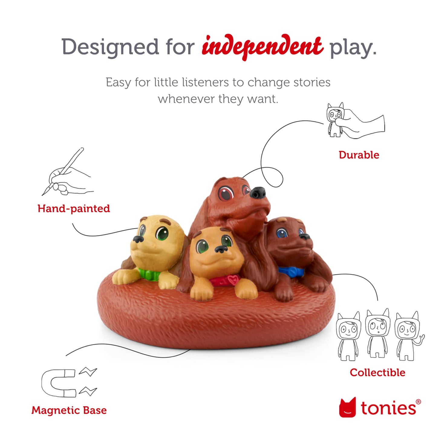 Tonies Pretzel And The Puppies Audio Toy Figurine