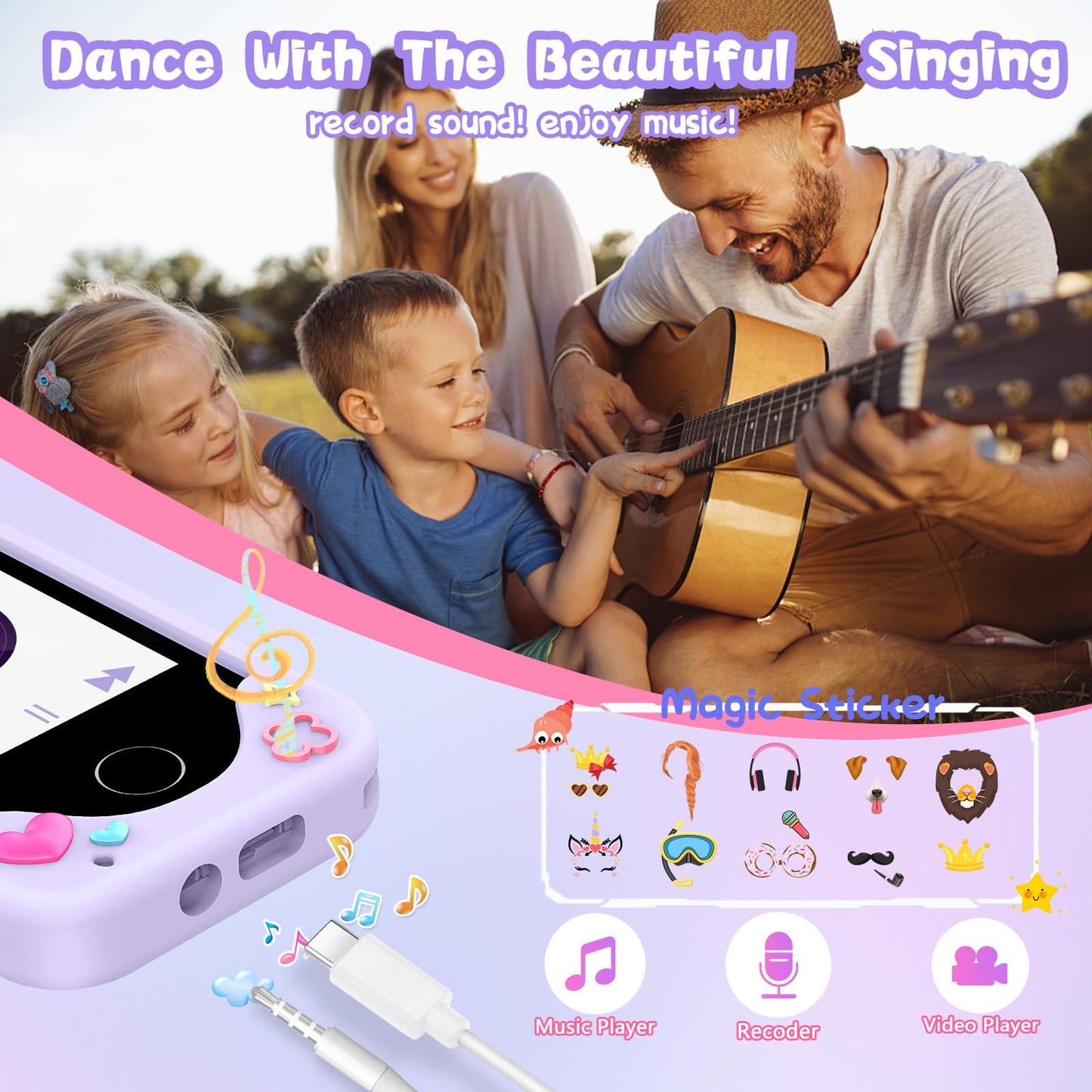 WEOLULI Kids Smart Phone Gifts Toys for Girls Boys Age 3-8,Toddler Cell Toy Phone with Educational Games, 3 4 5 7 8 9 6 8 9 Year