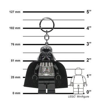 Lego Star Wars Keychain Light - Darth Vader - 3 Inch Tall Figure (Ke7H)