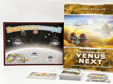 Stronghold Games Terraforming Mars: Venus Next Expansion Board Game - Cardboard, Tan - Ages 12+ - Model STG07201