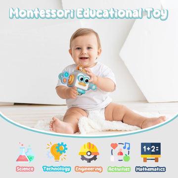 Osimily Montessori Toys, Sensory Toys For Toddlers Toys, Travel Activities Busy Cube, Baby Gifts For Busy Cube, Motor Skills Edu