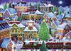 Vermont Christmas Company 1000 Piece Christmas Village Jigsaw Puzzle - Copper Material, Festive Holiday Design
