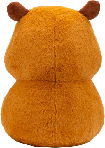 Russ 14-Inch Capybara with Boba Plush - Ultrasoft Official Jazwares Plush Toy, Perfect Gift for Kids and Collectors