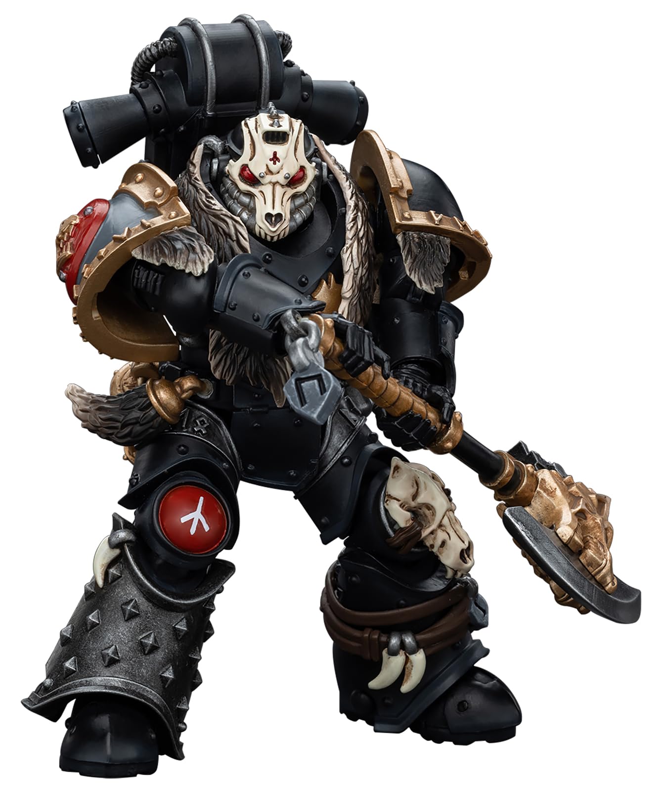 Joytoy Warhammer 40K 1/18 Action Figures, Space Wolves Deathsworn Pack Deathsworn 3 Perfect For Collectors & Decor, Ideal Gift F