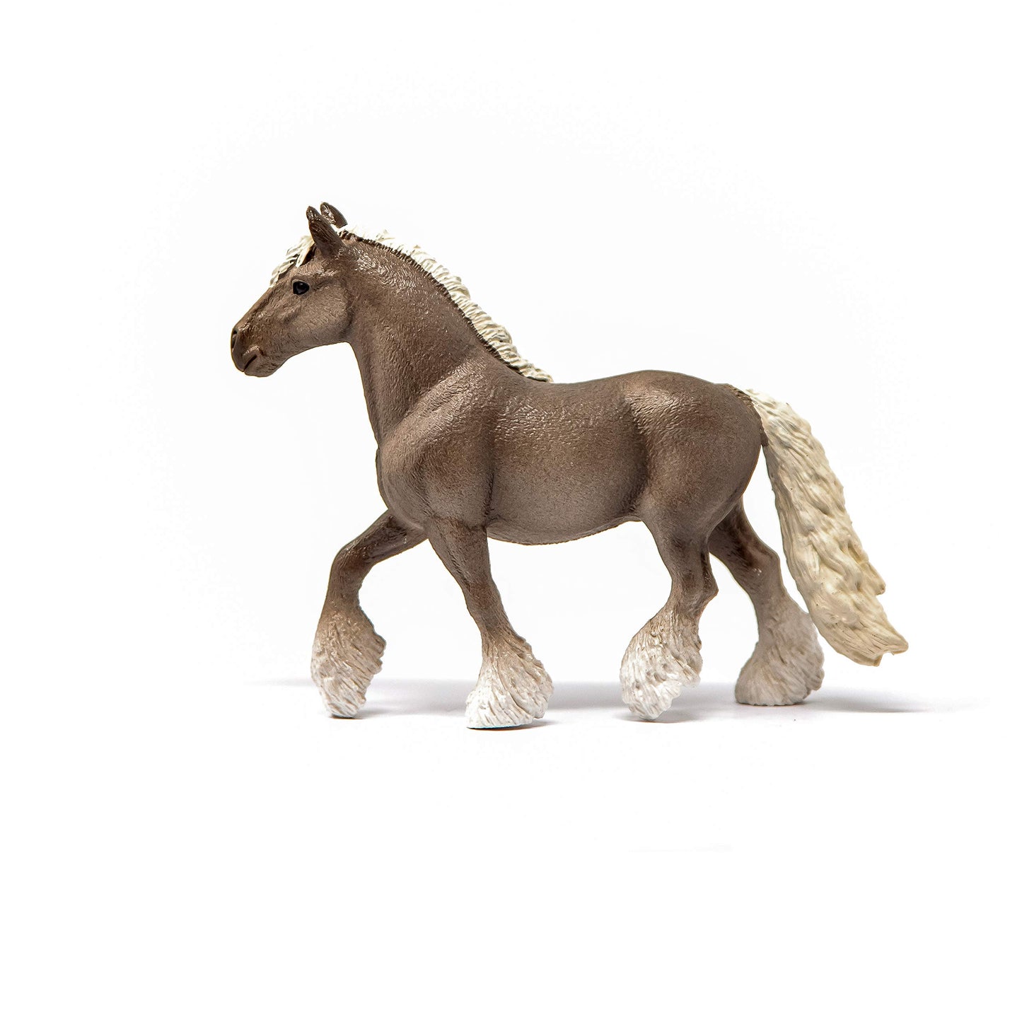 Schleich Farm World Realistic Silver Dapple Mare Gray Horse Figurine - Highly Detailed And Durable Farm Animal Figurine For Boys And Girls, Gift For Kids Ages 3+