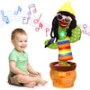 Miaodam Dancing Cactus, Funny Style 270 Degree Rotation Talking Cactus Toy For Big Kids And Adults, Repeats What You Say Colorfu