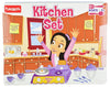 Giggles Funskool Kitchen Set, Colourful Pretend And Play Cooking Set, Language And Social Skills,Role Play, 3 Years & Above, Pre