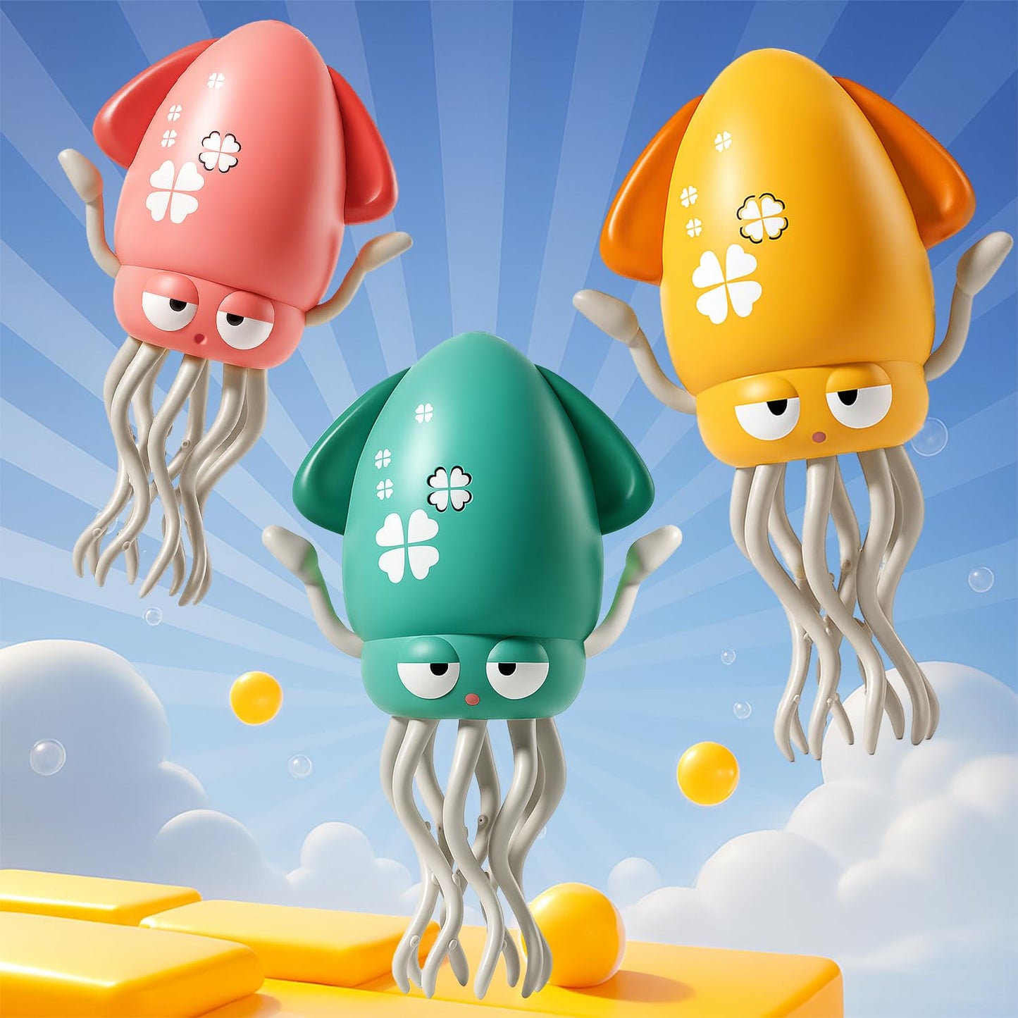Magic Dancing Octopus Toy Smart Tentacle Explorer Wiggly Wonder Interactive Fun Octopus Crawling Dancing Automatic Obstacle Sensor Toys Crazy 8-Leg Wiggly Robotic with Music (Green)